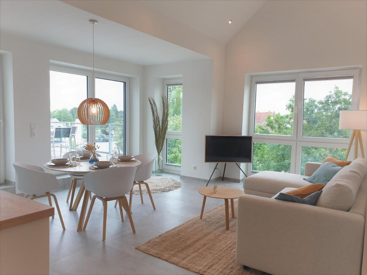 Penthouse Sonneneck , Am Alten Deich 4-6, Whg 2 25 Dangast Buitenkant foto