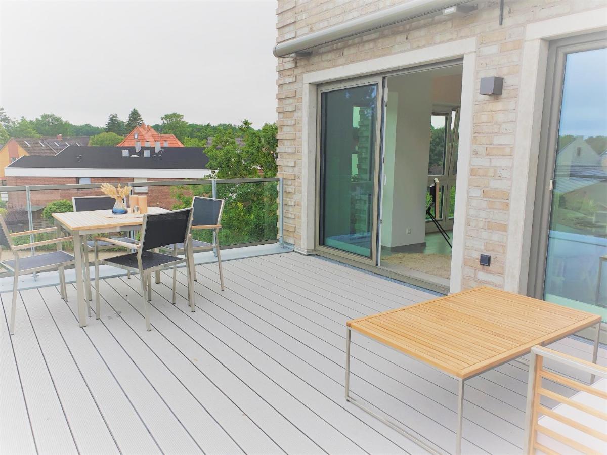 Penthouse Sonneneck , Am Alten Deich 4-6, Whg 2 25 Dangast Buitenkant foto